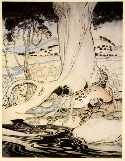 La Bestia Ricercante, illustrazione da 